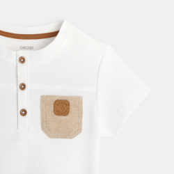 قميص بولو تونسي منسوج من...